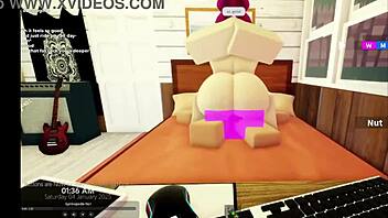 Girlfriend Strips Naked Then Rides Big Cock Breakfast Fuck