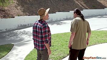 petite teen deepthroats big cock like cool stepdad fantasy