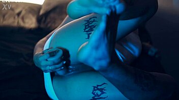 emilly shows off her sexy pretty feet barefoot nylon fetish closeup 😍👣