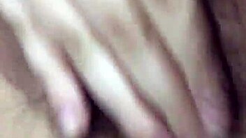 Ughh! Sexy Filipina Girlfriend Fingers Hairy Tight Pussy!