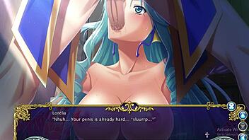 kyonyuu fantasy babe lorelia's steamy scene unfolds