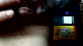 horny amateur fingers fat pussy squirting wildly