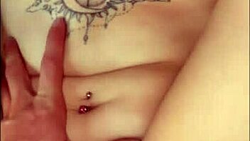 curious teen with big natural tits explores anal fingering in lingerie pov