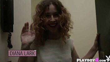 Sexy petite babe dances in lingerie for steamy striptease