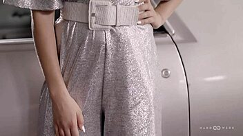 hardwerk gangbangs blonde in car with double penetration and deepthroat