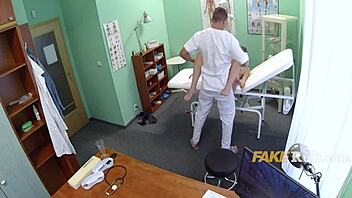 hey doctor finds out she's a total pussy-hungry whore patient