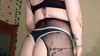 watch me striptease anal masturbation squirt