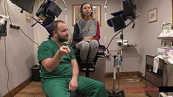 tampa uni exam turns wild with kalani luana's anal fingering spread!