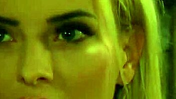 Madame's Teasing Touch On Bound Blonde's Big Tits