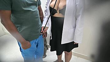 doctor seduces patient for steamy hospital sex encounter