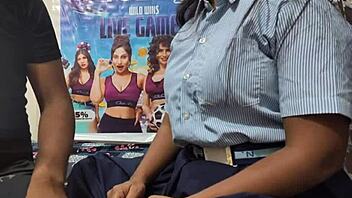 desi college girl contrasts innocence with teacher's rough hardcore pounding