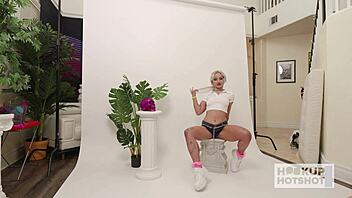 bts shy babe sage rabbit gets slutty with bryan gozzling