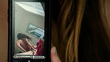 Dirty teen explores mature woman's perfect body after massage