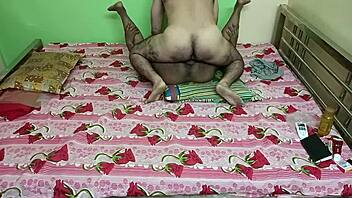mature housewife moans passionately while fucking her husband deep