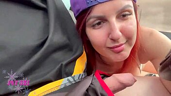 curvy brazilians deepthroat huge cocks in car flashing