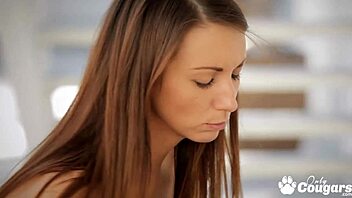 Gorgeous Katie Jordin rides that huge cock rodeo style wild