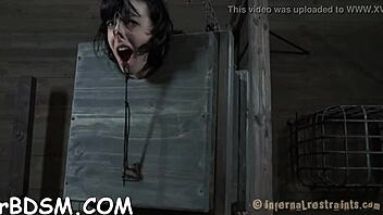 hey check this bound pussy getting roughly dominated and fucked