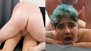 uh queer zoomer babe jerk off to my deepthroat gags?