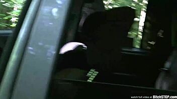 busty teen veronika craves outdoor hitchhiker hardcore pounding