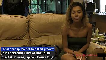 tampa uni exam turns wild with kalani luana's anal fingering spread!