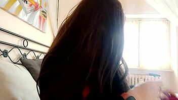 Chantal's Sexy Catsuit POV Worship