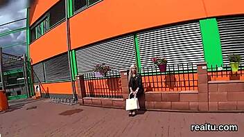 ravishing czech teen gets clothes ripped in shop before hardcore pov pounding!