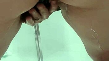 Wanna see this juicy teen squirt bent over the toilet?