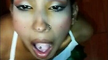 Rossy ebony tries sexy lingerie and ends up fucking wildly online