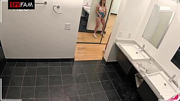 ellie nova horny for buff daddy's huge dick creampie ride!