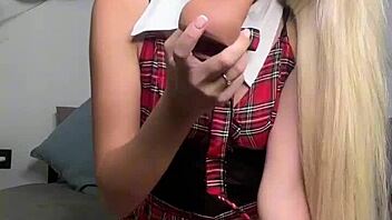 Pov dirty schoolgirl blowjob pussy dildo dirty talk!