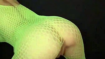 nadia diamo twerks her hot latina ass in fishnet bodysuit slow mo