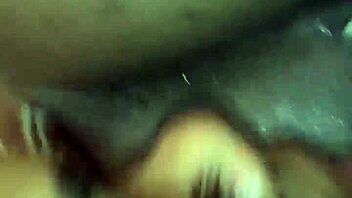 steamy shower turns into double facial cum explosion for ebony couple
