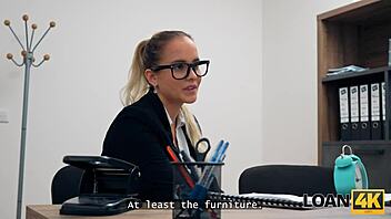 hey, that library girl turns out to be the office's top slut