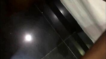 Dominican girlfriend bent over monster cock doggystyle