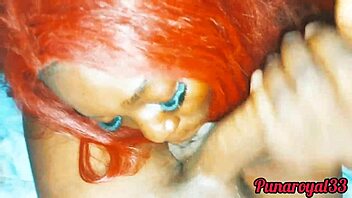 Sexy nurse roleplay makes patient cum all over her tits