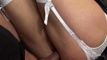 stacey saran uh rides that long haired guys huge cock