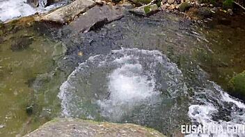 i love sucking big black cock outdoors in nature with this hot milf