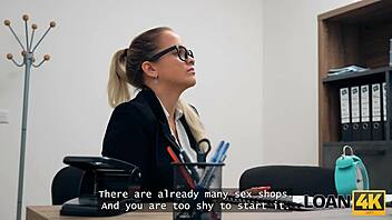 hey, that library girl turns out to be the office's top slut