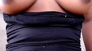 african ebony babe fucked hard massive cumshot finish 🔥🍫💦