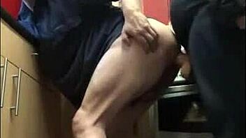 Bisexual dude bends over for her intense strapon pegging outdoors