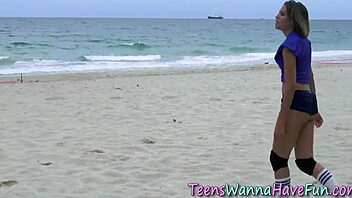 real teen tittyfucked hard at wild party group blowjob