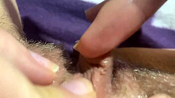 yo watch this big clit throb to explosive orgasm up close