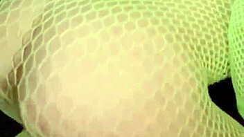 nadia diamo twerks her hot latina ass in fishnet bodysuit slow mo