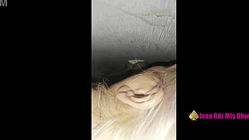 Fat Latina Milf Sucks Santa Gloryhole Cock at Christmas