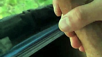 flashing my monster cock outdoors hoping someone spots the huge bulge