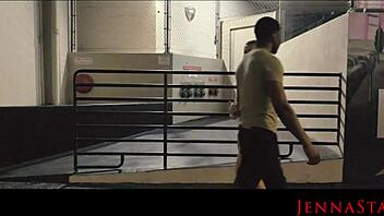 bbc pickup jenna starr hollywood blvd rough face fuck