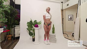 bts shy babe sage rabbit gets slutty with bryan gozzling