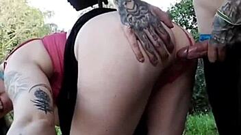 teasing hubby i flashed then fucked stranger raw outdoors