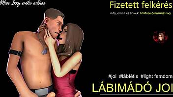 listen to this teasing femdom joi in hungarian making you jerk off uncontrollably