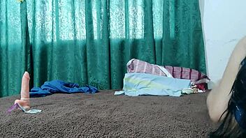 Sexy Amateur Nurse Flashes Dildos Bent Over In Hospital!